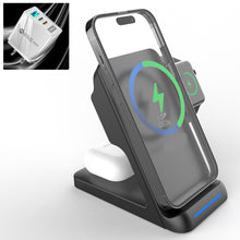 3 in 1 Charging Station Compatible with QI Devices