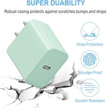 20W PD Fast Wall Charger Type C Power Charger Adapter