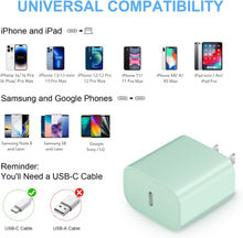 20W PD Fast Wall Charger Type C Power Charger Adapter