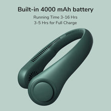 Portable Rechargeable Bladeless Neck Fan w/ 3-Speeds