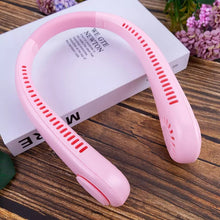 Portable Rechargeable Bladeless Neck Fan w/ 3-Speeds