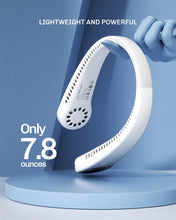 Portable Rechargeable Bladeless Neck Fan w/ 3-Speeds