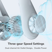 Portable Rechargeable Bladeless Neck Fan w/ 3-Speeds