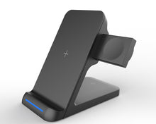 3 in 1 Charging Station Compatible with QI Devices