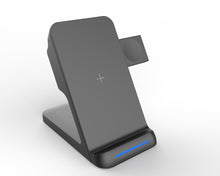 3 in 1 Charging Station Compatible with QI Devices