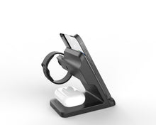 3 in 1 Charging Station Compatible with QI Devices