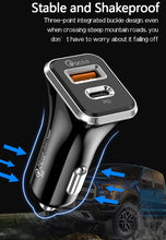 2-Port Fast Car Charger Universal 36W Dual USB USB-A & USB-C PD Charger