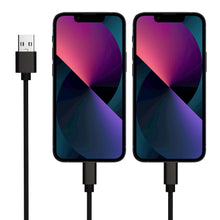 2-IN-1 Nylon Braided 6' Charging Cable - Compatible with iPhone, iPad, iPod