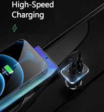 2-Port Fast Car Charger Universal 36W Dual USB USB-A & USB-C PD Charger