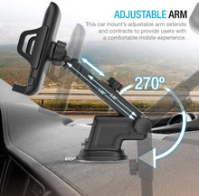 Universal Car Mount for Dash & Windshield Car Mount Phone Holder for iPhone, Samsung, Moto, Huawei, Nokia, LG, Smartphones