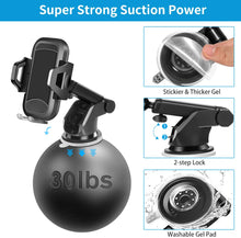Universal Car Mount for Dash & Windshield Car Mount Phone Holder for iPhone, Samsung, Moto, Huawei, Nokia, LG, Smartphones