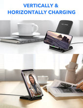 Wireless Charger Fast Charging Pad Compatible with Phone, Samsung and all QI Devices