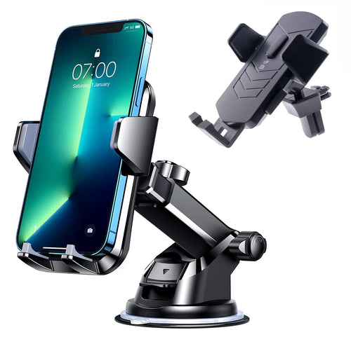 DGN Universal 3-in-1 Strong Car Mount for Windshield, Dashboard or Air Vent