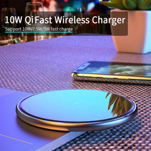 10W Fast Wireless Charger Charging Pad For all Qi enabled smartphones