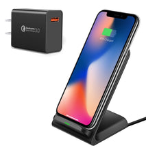 Wireless Charger Fast Charging Pad Compatible with Phone, Samsung and all QI Devices