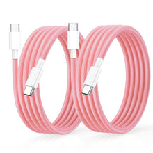 USB C to USB C 3A Fast Charging Braided Charge Cord - USB Type C Cable
