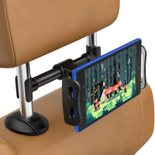 Universal Backseat Headrest Phone/Tablet Mount For Kids/Calls/Handsfree