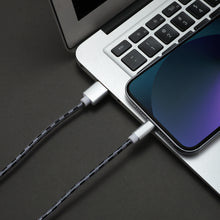 Nylon Braided 6-Feet Charging Cable Compatible With Apple Devices - 5 Colors