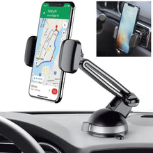 [Upgraded Design] Universal 360° 3-in-1 Fully Adjustable Design Car Mount for Smartphones - Extendable Arm