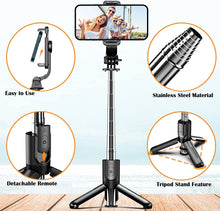 3 in 1 Selfie Stick Tripod With Extendable & Portable Design Selfie Stick Tripod With Wireless Remote