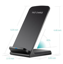 Wireless Fast Charger for Qi Devices + 4-Port USB Wall Charger - BUNDLE DEAL