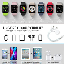 3-in-1 Cable Compatible With Apple iPhone & Watch Charging Cable - 7 Colors