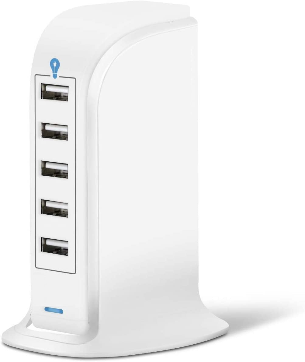 Universal 20W 5-Port USB Wall Charger