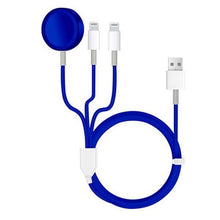 3-in-1 Cable Compatible With Apple iPhone & Watch Charging Cable - 7 Colors