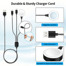 3-in-1 Apple iPhone & Watch Charging Cable - 8 Colors