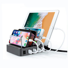 Universal USB 4-Port Charging Station for Phones & Tablets
