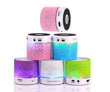 Wireless LED Lightweight and durable Portable Bluetooth speaker