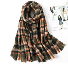Soft & Warm Oversized Plaid Checked Blanket Scarves